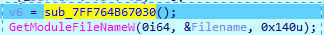 System32\cmd.exe 문자열 Buffer에 빌드